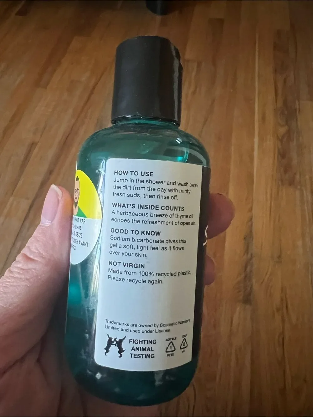 LUSH Dirty Springwash Shower Gel - 3.3 oz BRAND NEW/SEALED Unisex